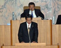  施政方針（平成18年第1回笠間市議会定例会 ）平成18年6月6日の画像