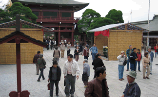 笠間稲荷神社境内の画像