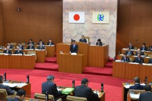 平成27年第1回笠間市議会定例会(議場)