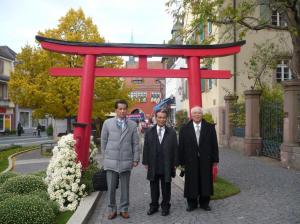 菊まつり　稲荷神社風