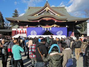 笠間稲荷神社の初詣