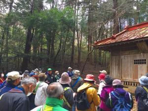 歴史散策会（鬼渡神社）