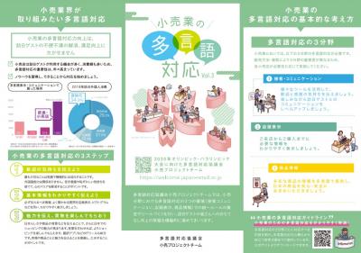 小売業の多言語対応サポートページ