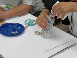 親子でハーバリウム2