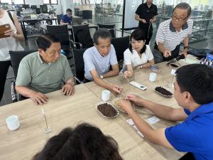 2日目、コーヒー会社視察