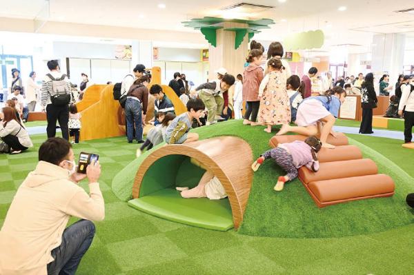 ポレポレ内に新設した「ムトトのもり」