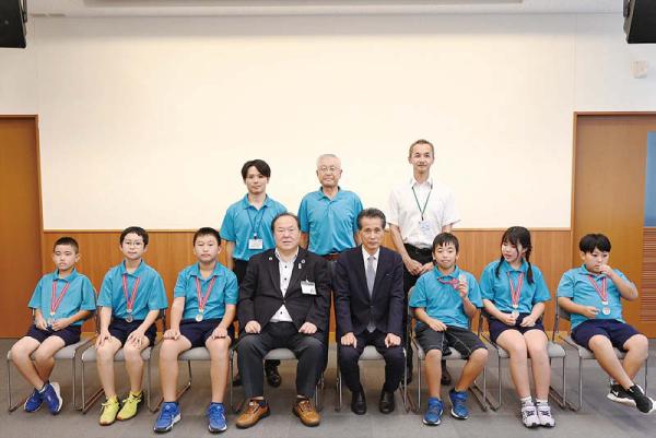 岩間第三小学校 スナッグゴルフ部の皆さん