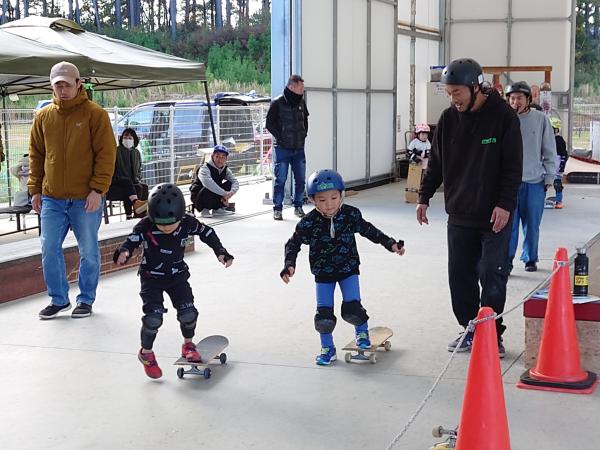 スケートボード親子体験会