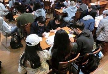 大学生との課題解決学習