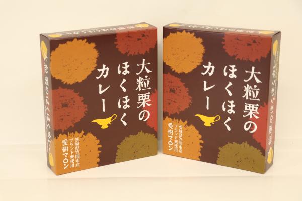 大粒栗カレー