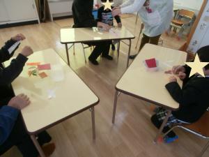 「まろん」みのむし制作