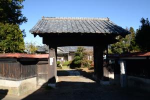 笠間城門