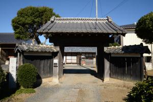 笠間城門