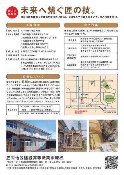 新入生募集チラシ_裏