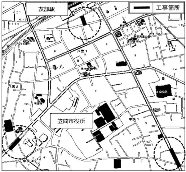 お知らせ地図