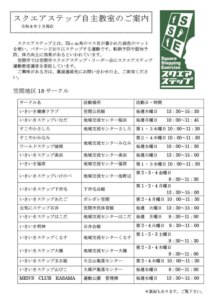 スクエアステップ教室R8.7月(1)