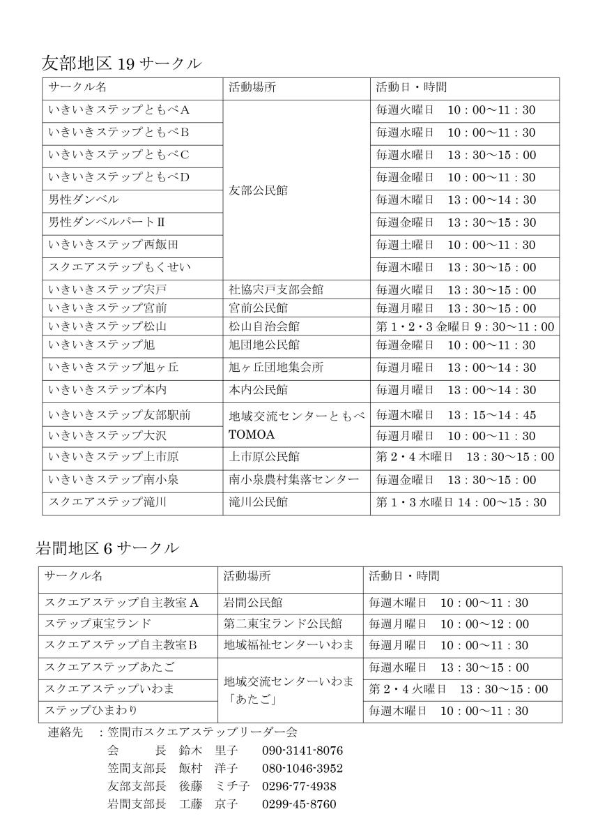 スクエアステップ教室一覧(R8.8月)2
