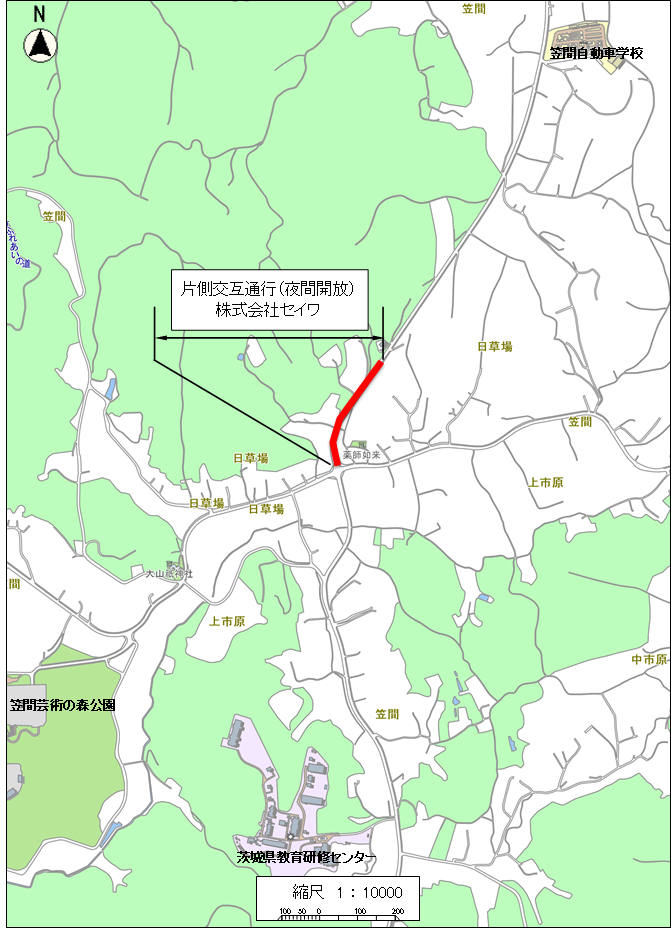 位置図（日草場）