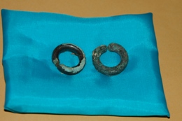 3号 銅芯銀張耳環(どうしんぎんばりみみかん)の画像