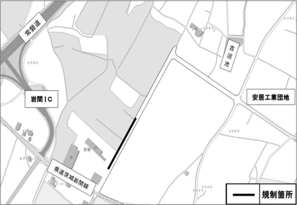 (5) 水道工事に伴う交通規制を行います