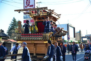 六所神社祭礼の様子の画像