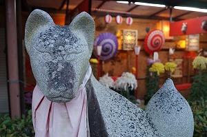 『菊の守り神』