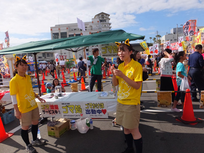 ゴマかけ隊出動中！